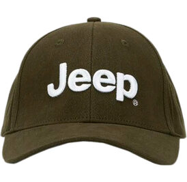 Boné Jeep Branded Cap Unisex Olive – AUIC22001OLIVE - Imagem 1