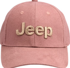 Boné Jeep Basic Branded Peak Unisex Rosa - AMS24017KHAKI - Imagem 1