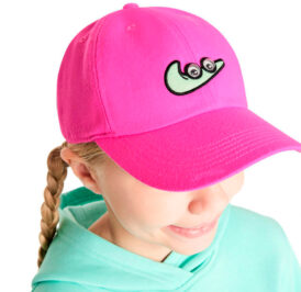 Boné Nike Infantil Feminino Club Cap US CB Swooshy Rosa - FZ0831617 - Imagem 1