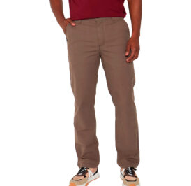 Calça Jeep Masculino Classic Chino 36 Marrom – JMN1BROWN1 - Imagem 1