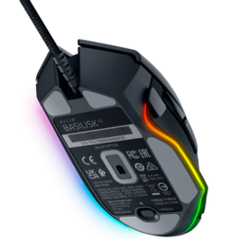 Mouse Gamer Razer Basilisk V3 Ergonômico 26.000 DPI RGB USB Preto – RZ01-04000100-R3M1 - Imagem 2