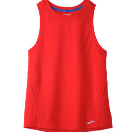 Camiseta Regata Brooks Feminino Distance Tank 2.0 S Vermelho – 221606696 - Imagem 1