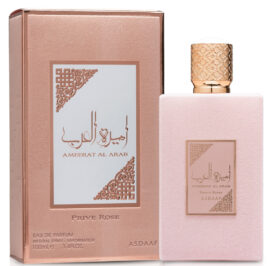 Perfume Lattafa Asdaaf Ameerat Al Arab Prive Rose Eau de Parfum Feminino 100ML - Imagem 1