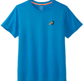 Camiseta Brooks Masculino Distance Short Sleeve 2.0 XXL Azul – 211453488 - Imagem 1