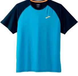 Camiseta Brooks Masculino Atmosphere Short Sleeve 2.0 S Azul Marinho – 211455499 - Imagem 1