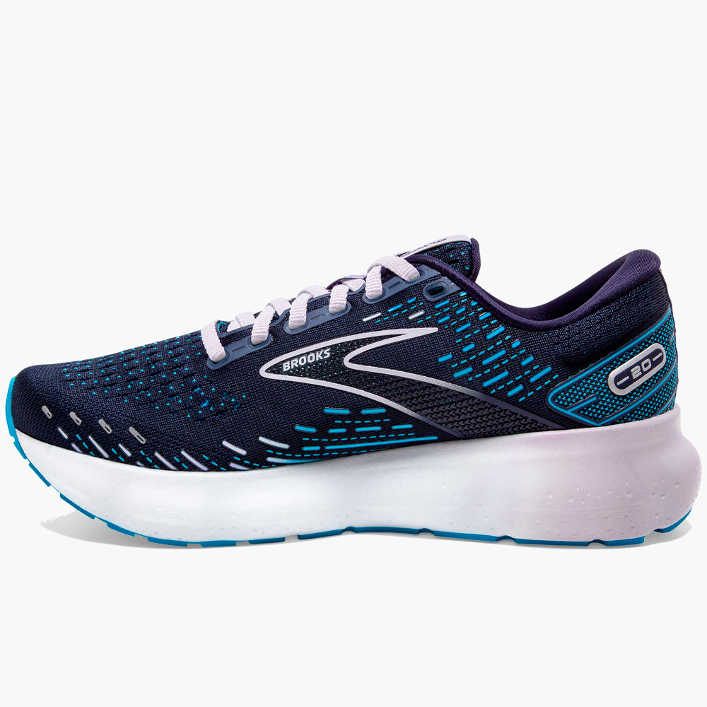 Tênis Brooks Feminino Glycerin 20 10 Ocean – 1203691B499 3 4 1 7