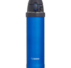 Garrafa Térmica Zojirushi SM-QHE60AK com Alça Flip-And-Go 600ML - Azul Cobalto - Imagem 1