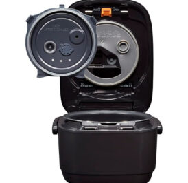 Panela Elétrica de Arroz Zojirushi NW-JEC10BA Indução de Pressão 5.5 Xícaras 1L 110V - Preto - Imagem 4