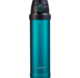 Garrafa Térmica Zojirushi SM-QHE60GK com Alça Flip-And-Go 600ML - Azul Petróleo - Imagem 1