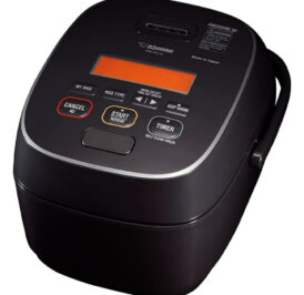 Panela Elétrica de Arroz Zojirushi NW-JEC10BA Indução de Pressão 5.5 Xícaras 1L 110V - Preto - Imagem 1