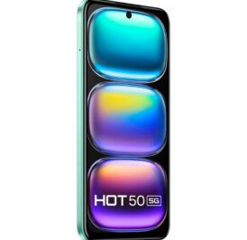 Smartphone Infinix HOT 50 5G X6720B Dual SIM 8GB+256GB 6.7″ OS 14 – Verde - Imagem 5