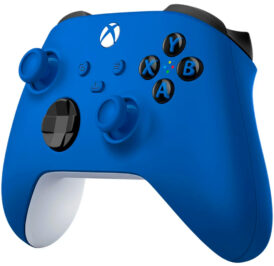 Controle Microsoft QAU-00065 para Xbox One e Xbox Series X/S Wireless e Bluetooth Shock Blue - Imagem 2