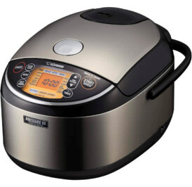 Panela Elétrica de Arroz Zojirushi NP-NWC18XB Aquecimento por Indução 10 Xícaras 1.8L 110V - Preto - Imagem 1