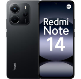 Smartphone Xiaomi Redmi Note 14 Dual SIM 8GB+256GB 6.67″ OS 14 – Midnight Black EU 61678 - Imagem 1