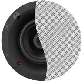 Alto Falante de Teto para Embutir Klipsch CS-16-C II 40W RMS/160W Pico Redondo 6.5″ (UND) – Branco - Imagem 4