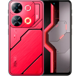 Smartphone itel P65 Dual SIM 4GB+128GB 6.6″ OS 14 Anatel – Cyber Blaze - Imagem 1