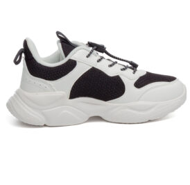 Tênis 361 Infantil Masculino BGS Lifestyle 33 Branco/Preto – WK724338103 - Imagem 1