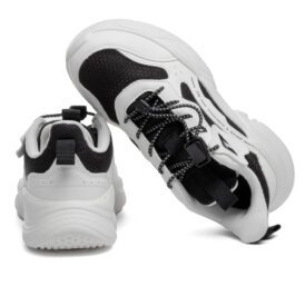 Tênis 361 Infantil Masculino BGS Lifestyle 33 Branco/Preto – WK724338103 - Imagem 3