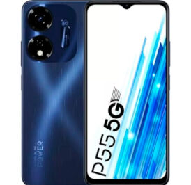 Smartphone itel P55 A661N 5G Dual SIM 6GB+128GB 6.6″ OS 13 – Azul - Imagem 1