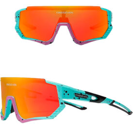 Óculos KINGSEVEN Unissex LS-910 Pro Googgles Limited/Red - Imagem 1
