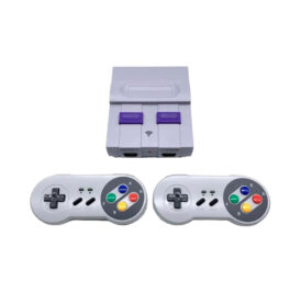 Console Super Mini Classic SN-03 821 Jogos 2 Controles Sem Fio - Cinza - Imagem 2
