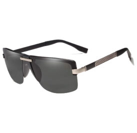 Óculos KINGSEVEN Masculino N7710 Aluminum Polarized Prata/Cinza - Imagem 1