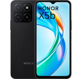 Smartphone HONOR X5B Dual SIM 4GB+128GB 6.56″ - Preto 5109BPQR - Imagem 1