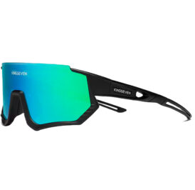 Óculos KINGSEVEN Unissex LS-910 Pro Googgles Preto/Verde - Imagem 1