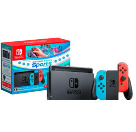 Console Nintendo Switch Sports V2 HAD-S-KABGR 32GB Neon Japan - Imagem 1