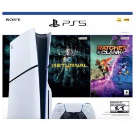 Console Sony Playstation 5 Slim CFI-2015A Edição Standard 4K 1TB SSD + Jogo Returnal e Ratchet & Clank - Imagem 2