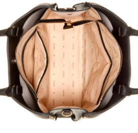 Bolsa Guess Meridian Girlfriend Satchel BG877806 - Preto - Imagem 4