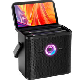 Speaker Joog Shell S3 7'' Karaokê + 2 Microfone - Imagem 2