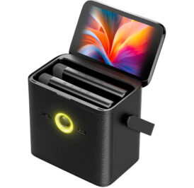 Speaker Joog Shell S3 7'' Karaokê + 2 Microfone - Imagem 3