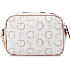 Bolsa Guess Brecken Mini Cross Body HG943270 Rose - Imagem 3