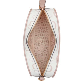 Bolsa Guess Brecken Mini Cross Body HG943270 Rose - Imagem 4