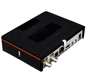 Receptor FTA Audisat K50 Revuelto IPTV Wi-Fi - Preto - Imagem 4