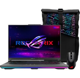 Notebook ASUS ROG G614JIR-N3054W I9 16G/1TB/RTX4070-8G W11-16'' Eng Cinza Mochila+Mouse - Imagem 1