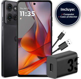 Smartphone Motorola Moto G75 5G XT2437-2 Dual SIM 8+256GB 6.78″ - Charcoal Gray - Imagem 1