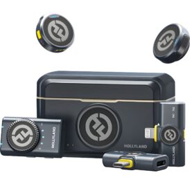 Microfone Sem Fio Hollyland Lark M2 Combo Lightning/USB-C/Câmera - Imagem 1