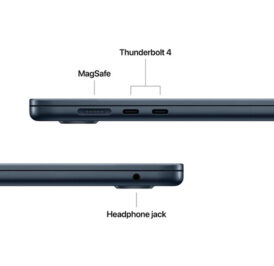 Notebook Apple MacBook Air M4 16GB/256GB SSD/15” Midnight – MW1L3LL/A - Imagem 3