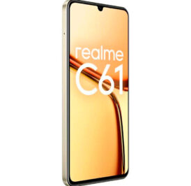 Smartphone realme C61 RMX3930(BR) Dual SIM 4GB+128GB 6.78″ - Sparkle Gold 631011003719 - Imagem 5