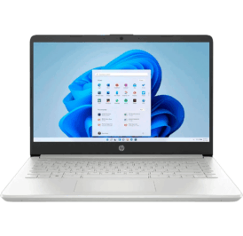 Notebook HP 14-DQ6011DX Intel N150/14”/4GB/128GB SSD - Prata - Imagem 1