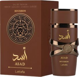 Perfume Lattafa Asad Bourbon Eau de Parfum Masculino 100ML - Imagem 1