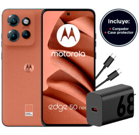 Smartphone Motorola Edge 50 Neo 5G XT2409-2 MX CM Dual SIM 8+256GB 6.4″ - Gen Alt Cosmic (Moca) - Imagem 1