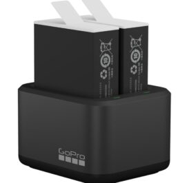Carregador Duplo de Bateria GoPro + Bateria para HERO 9/10 - ADDBD-211-VT - Imagem 1