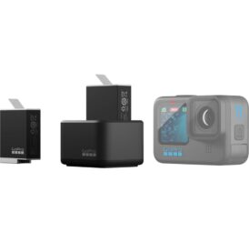 Carregador Duplo de Bateria GoPro + Bateria para HERO 9/10 - ADDBD-211-VT - Imagem 3