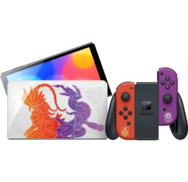 Console Nintendo Switch Oled Pokemon Scarlet e Violet HEG-S-KEAAA/US 64GB - Imagem 1