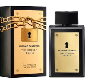 Perfume Antonio Banderas The Golden Secret Eau de Toilette Masculino 100ML - Imagem 1