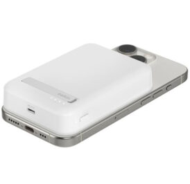 Carregador Portátil Magnético Belkin BoostCharge Pro 10.000 mAh Branco – BPD008BTWH - Imagem 4