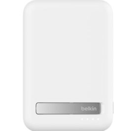 Carregador Portátil Magnético Belkin BoostCharge Pro 10.000 mAh Branco – BPD008BTWH - Imagem 1